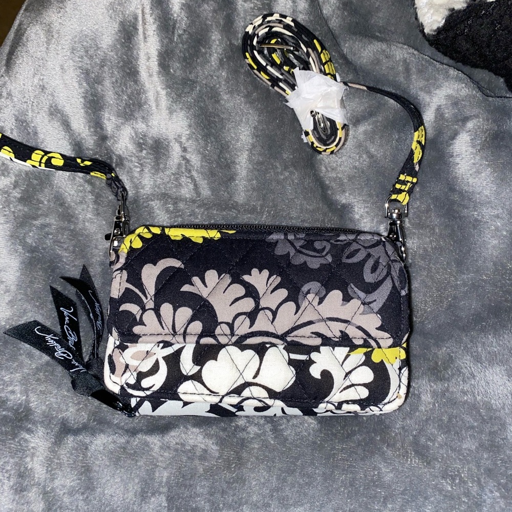 Vera Bradley Black and Yellow Women's Bag